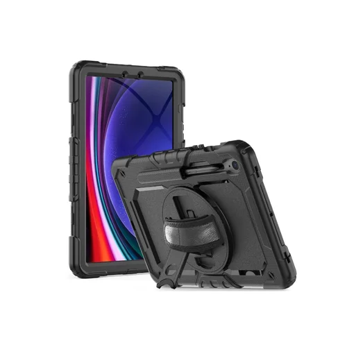 Tech-Protect Solid360 dėklas Samsung Galaxy Tab S9 FE 10,9 col., juodas image 1
