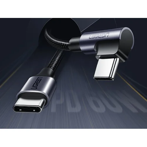 Ugreen US255 50125 USB-C kabelis, 2 m, pilkas image 2