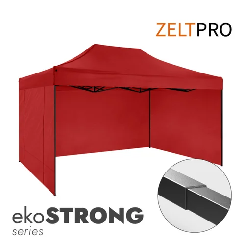 Zeltpro EKOSTRONG Prekybinė Palapinė 3x4,5 Raudona image 1