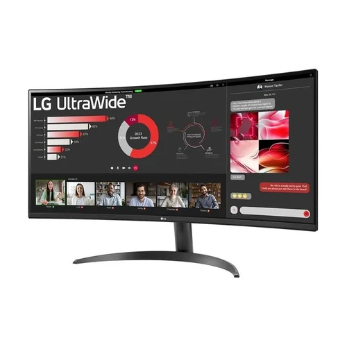 LG UltraWide 34WR50QK-B 34 colių monitorius image 3