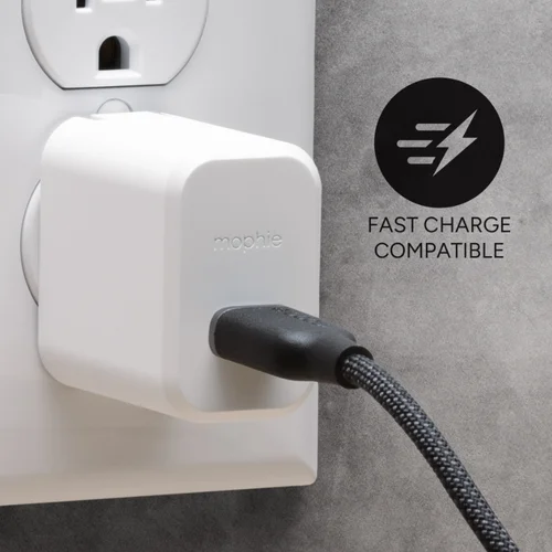 mophie Chargestream USB-C į USB-C kabelis 3 m Juoda image 1