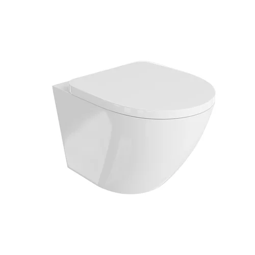 Pakabinamas klozetas Lavita Sofi Rimless su lėtaeigiu dangčiu image 1