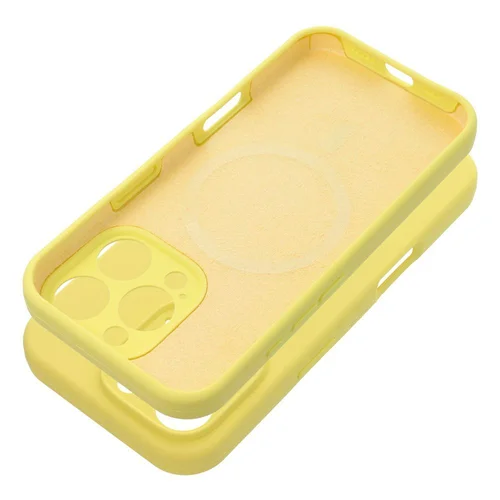 iPhone 17 Pro silikoninis dėklas, citrinos spalvos image 1