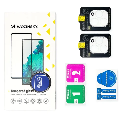Wozinsky Full Camera Glass Samsung Galaxy A37 fotoaparato stiklas, 2 vnt. image 2