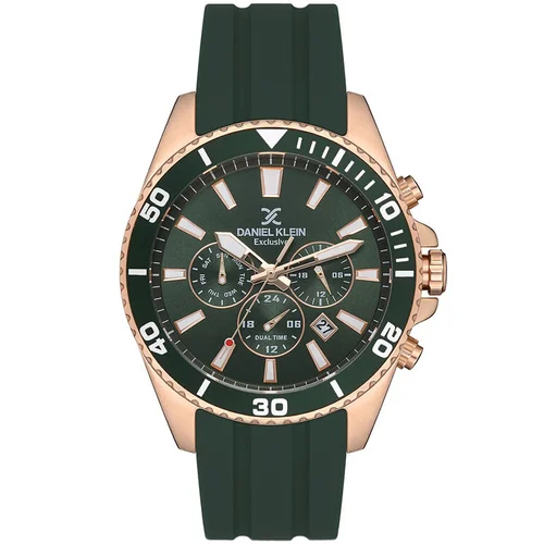 DANIEL KLEIN 12837-5 vyriškas laikrodis, žalias image 1