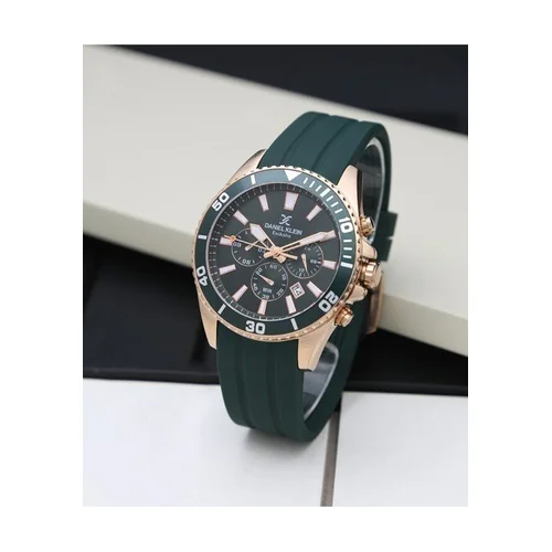 DANIEL KLEIN 12837-5 vyriškas laikrodis, žalias image 3