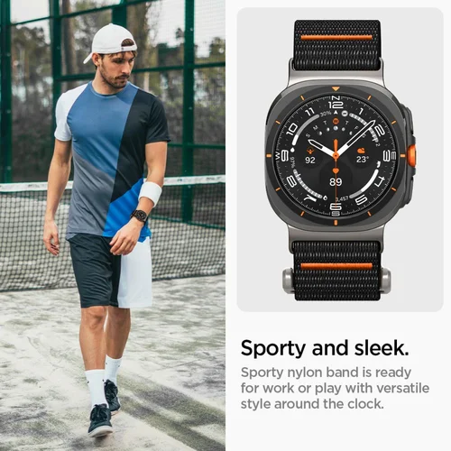 Spigen DuraPro dirželis Samsung Galaxy Watch Ultra 47 mm, juodas image 2
