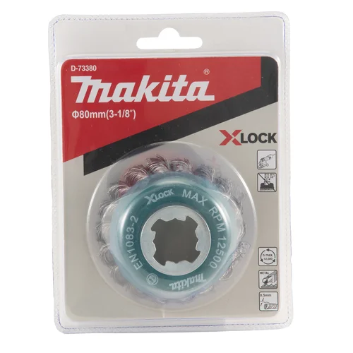 Makita D-73380 Vielinė šlifavimo taurė Ø80 mm X-LOCK 0,5 mm image 3