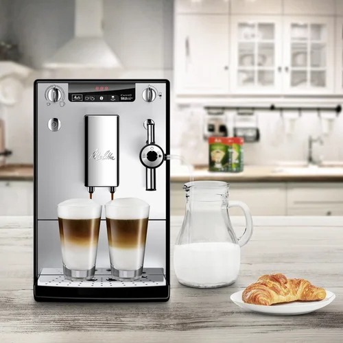 MELITTA E957-203 SOLO&PERFECT MILK automatinis kavos aparatas, sidabrinė image 1