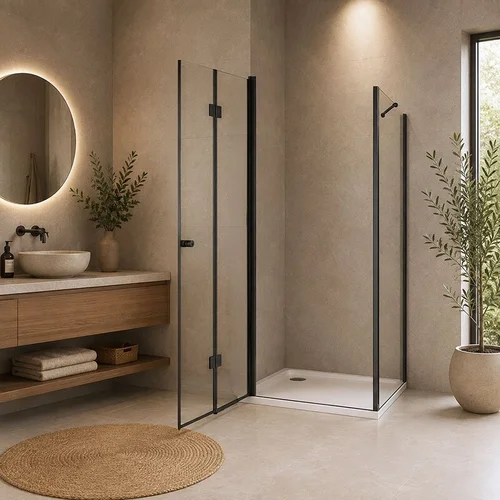 SANREMO Black DW 90x90 dušo kabina image 3