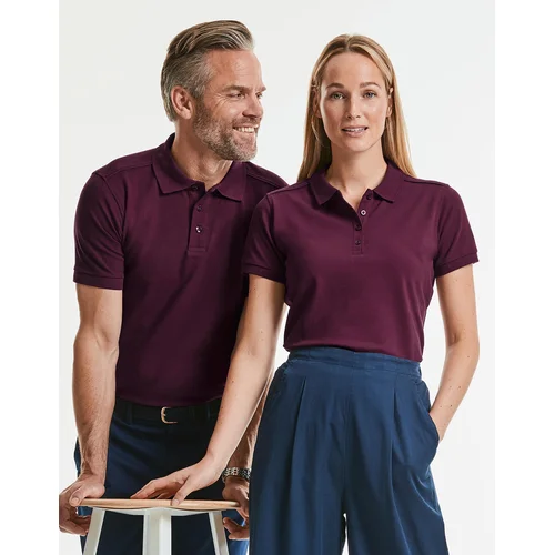 Russell 0R567F0 Moteriški polo marškinėliai trumpomis rankovėmis, S, Classic Red image 3