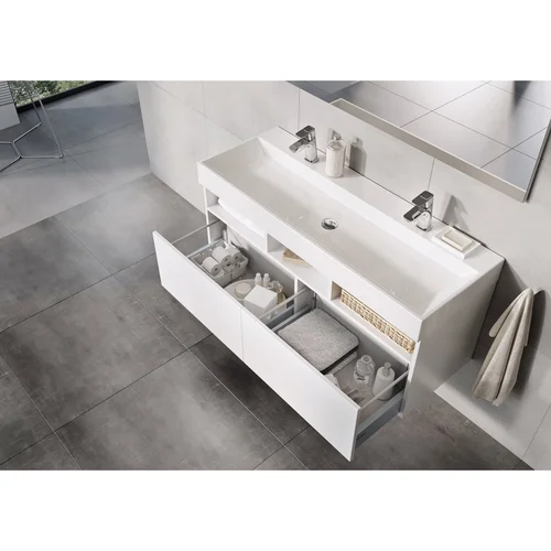 RAVAK SD Natural 120 spintelė po praustuvu, balta spalva image 3