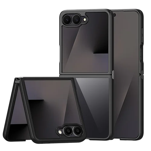 Dux Ducis Aimo dėklas Samsung Galaxy Z Flip 8, juodas image 2
