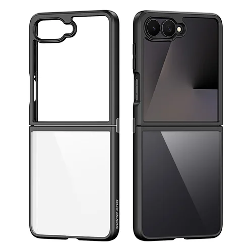 Dux Ducis Aimo dėklas Samsung Galaxy Z Flip 8, juodas image 3