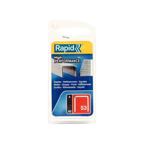 Kabės Rapid 40109503, 11.4x8 mm, tipas 53, 1080 vnt. image 1