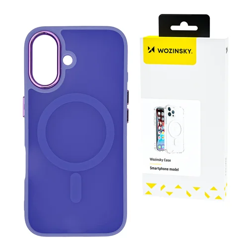 Wozinsky MagSafe dėklas Samsung Galaxy S25, violetinis image 1