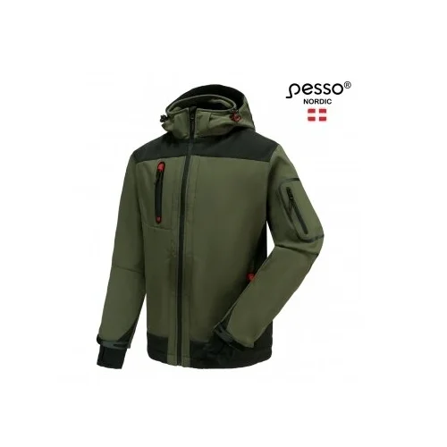 Pesso Acropolis Softshell striukė, chaki, 4XL image 2