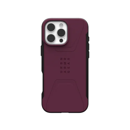 UAG Civilian MagSafe dėklas iPhone 16 Pro Max, raudonas image 1