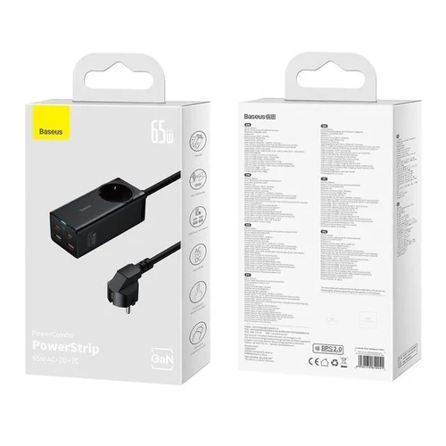 Baseus GaN3 Pro Desktop Powerstrip 150 cm 65 W image 3