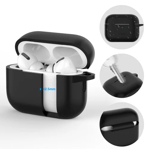Tech-Protect silikoninis dėklas su kabliuku Apple AirPods Pro 1/2, mėlynas image 2