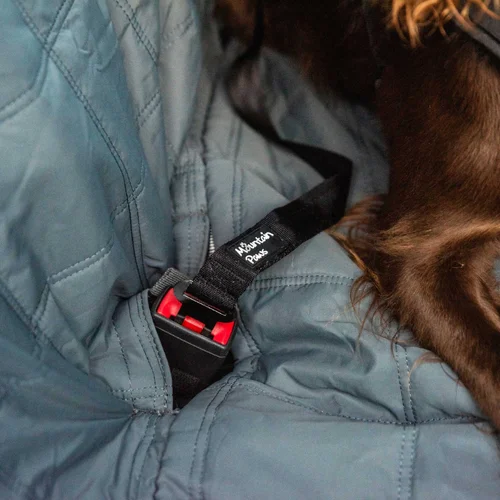 Mountain Paws Dog Seat Belt Reguliuojamas 300-490 mm image 3