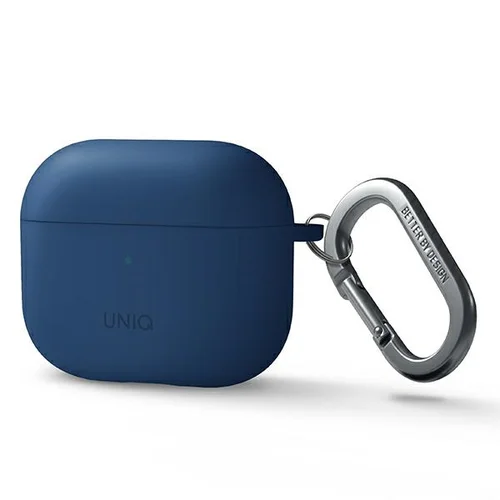 Uniq Nexo dėklas AirPods 3 su ausų kabliukais, mėlynas image 2