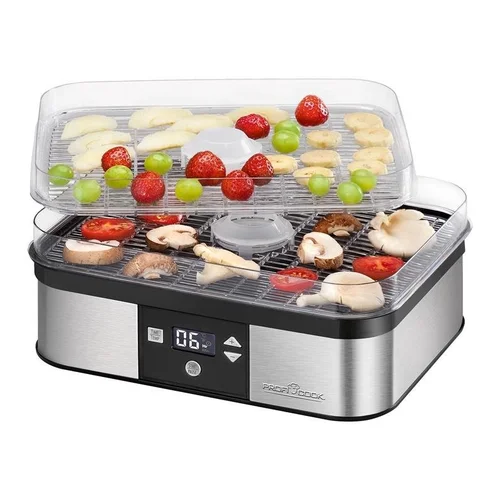 Proficook PC-DR 1116 Vaisių džiovintuvas, 28 L, Juoda/Sidabro image 1