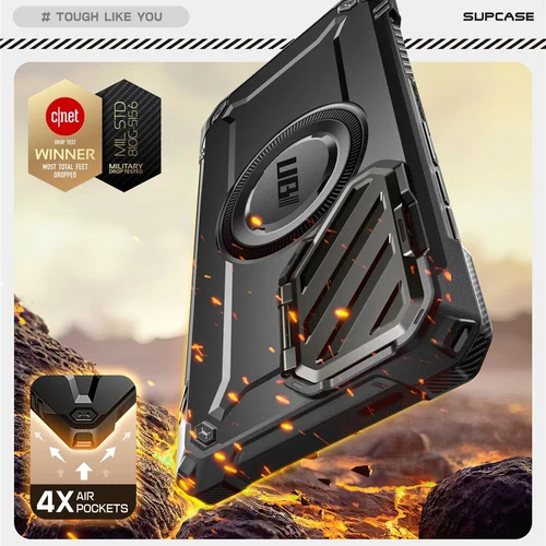 Supcase UB XT Mag dėklas Samsung Galaxy S25 Ultra, juodas image 2