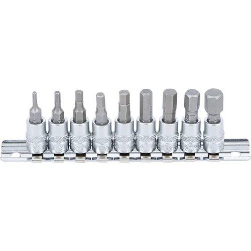 BGS technic 2749 antgalių rinkinys 1/4", 9 vnt. image 3