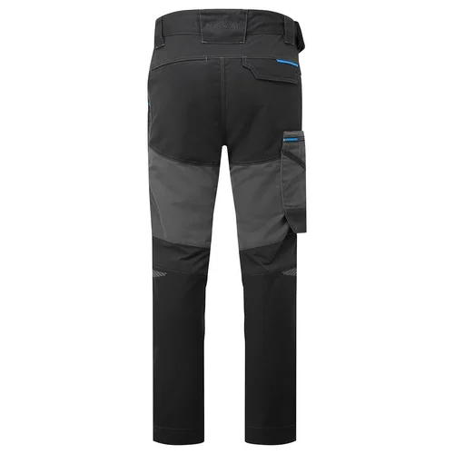 PORTWEST T718 Liekninančio prigludimo darbo kelnės 42 Metal Grey image 2