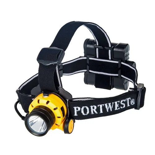 PORTWEST PA64 ant galvos tvirtinamas žibintuvėlis Geltona/Juoda image 2