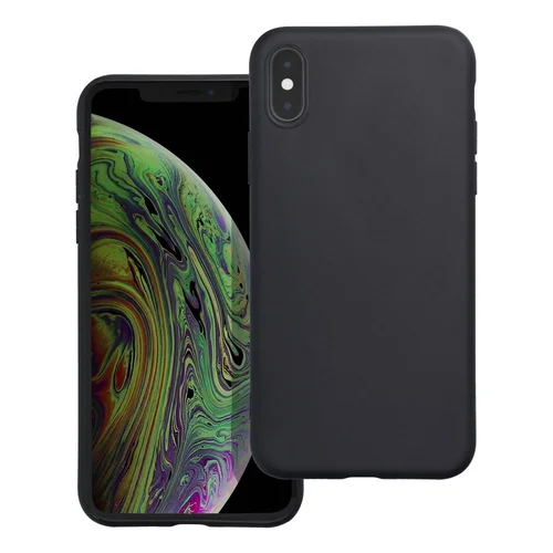 MATT dėklas iPhone X / XS, juodas image 1
