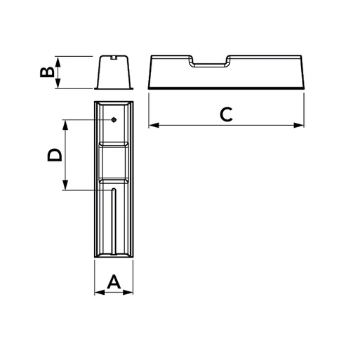 Tecnosystemi Pitagora 465 Atrama išoriniam blokui, 240 kg image 3