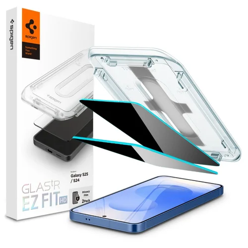 Spigen Glas.TR Ez Fit privatumo stiklas Samsung Galaxy S24 / S25, 2 vnt. image 1