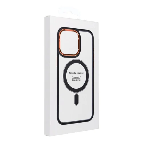 Samsung S26 PLUS Color Edge Mag Cover dėklas, juoda-raudona image 3