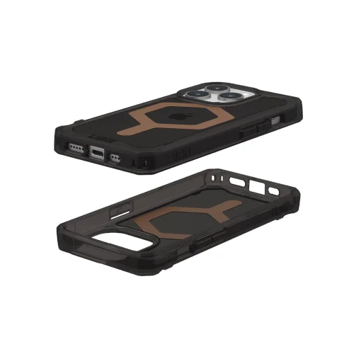 UAG Plyo MagSafe dėklas iPhone 15 Pro, juodas ir rudas image 3