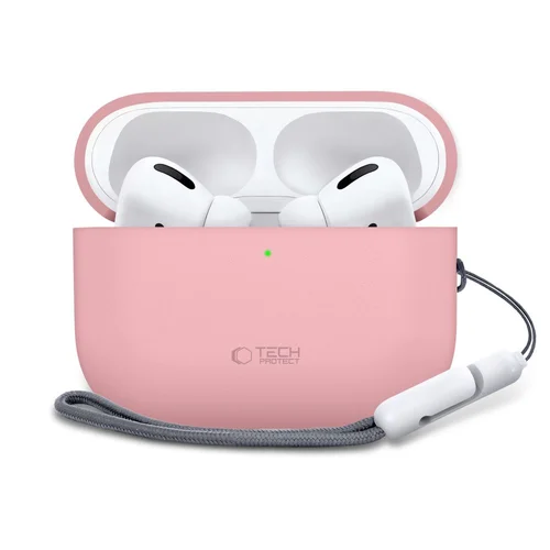 Tech-Protect silikoninis dėklas AirPods Pro 3, rožinis image 2