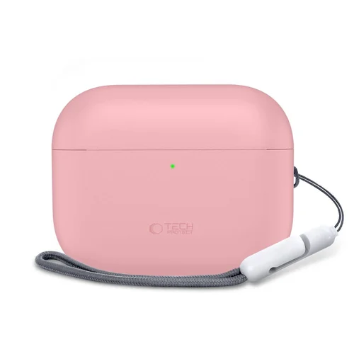 Tech-Protect silikoninis dėklas AirPods Pro 3, rožinis image 3