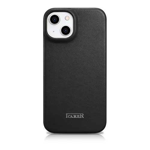 iCarer CE Premium odinis dėklas iPhone 14 Plus, MagSafe, juodas image 3