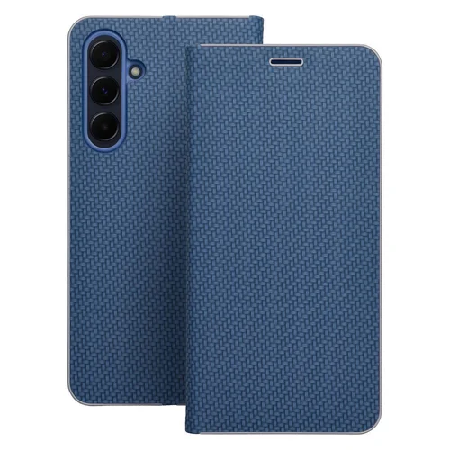 LUNA Carbon mėlynas knyginis dėklas image 3