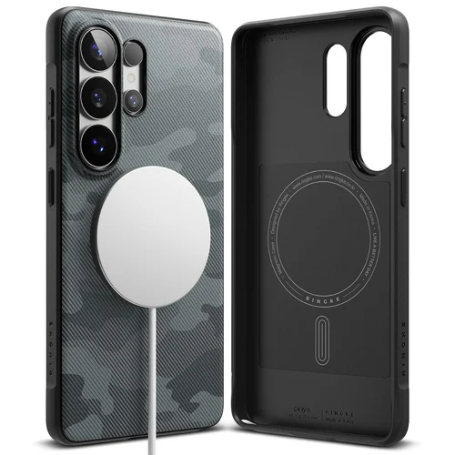 Ringke Onyx MagSafe dėklas Samsung Galaxy S26 Ultra, juodas ir pilkas image 2