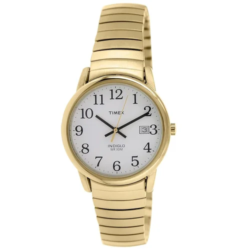 Timex Easy Reader T2N090 auksinis vyriškas laikrodis image 1