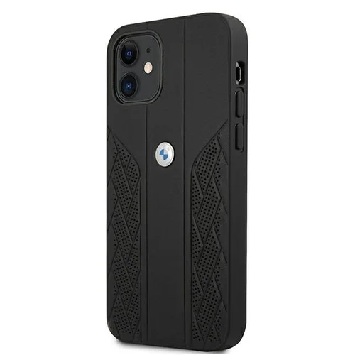 BMW Burbuliukai Perforuoti dėklas iPhone 12 mini, juodas image 2
