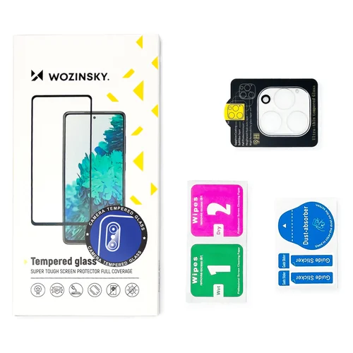 Wozinsky Full Camera Glass 9H kamerų stiklas Xiaomi Redmi Note 12 5G / Poco X5 5G image 3