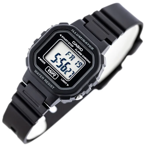 CASIO LA-20WH-1AEF juodas vaikų laikrodis image 2