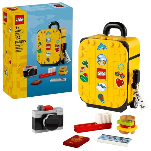 LEGO 40817 geltonas kelioninis lagaminas image 1