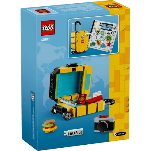 LEGO 40817 geltonas kelioninis lagaminas image 2