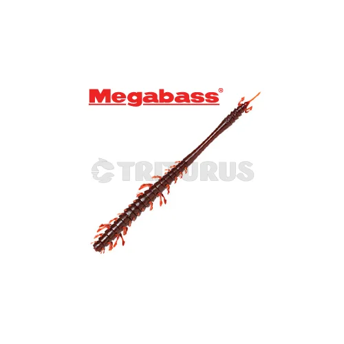 Megabass BOBBIT WORM 15,24 cm GREEN PUMPKIN BLUE image 1