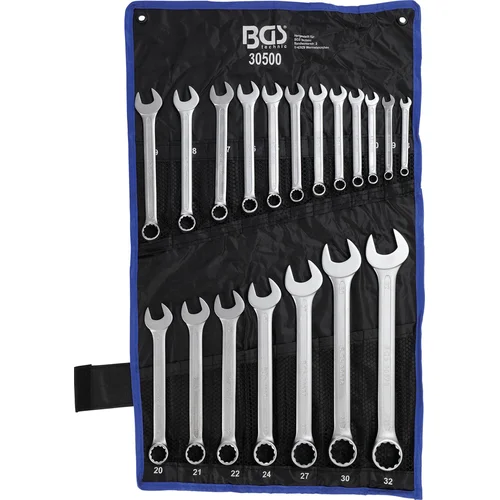 BGS technic 30500 kombinuotų raktų rinkinys 8–32 mm, 19 vnt. image 1