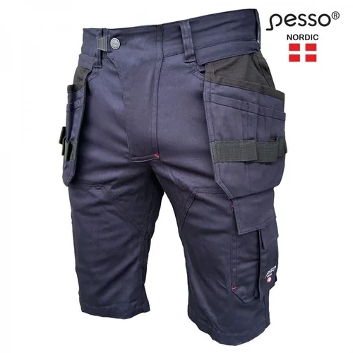 PESSO KS215M stretch šortai 56 dydis mėlyni image 1